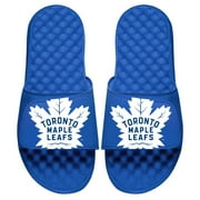 Men's ISlide Royal Toronto Maple Leafs Blown Up Logo Slide Sandals